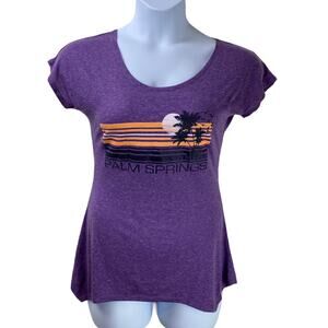 Palm Springs California Linen Destination Tee Girls XL